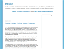 Tablet Screenshot of health.vinensia.com